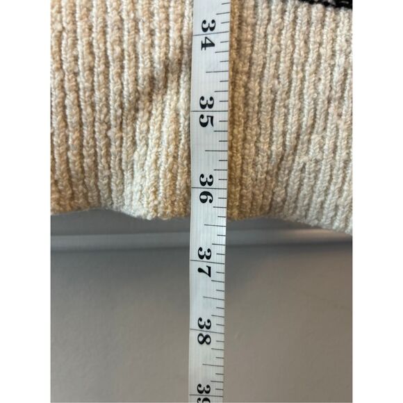 Volcom striped sweater dress L nautical minimalist skater - Picture 6 of 6